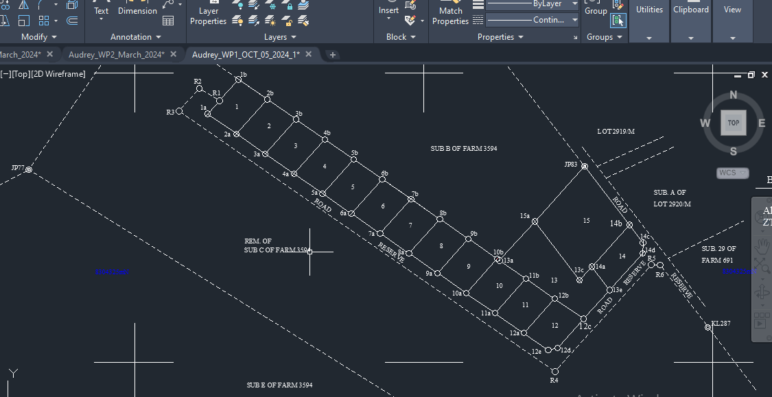 land subdivision